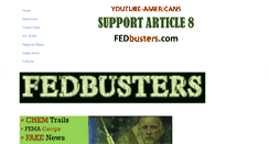 Desktop Screenshot of fedbusters.com