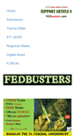 Mobile Screenshot of fedbusters.com